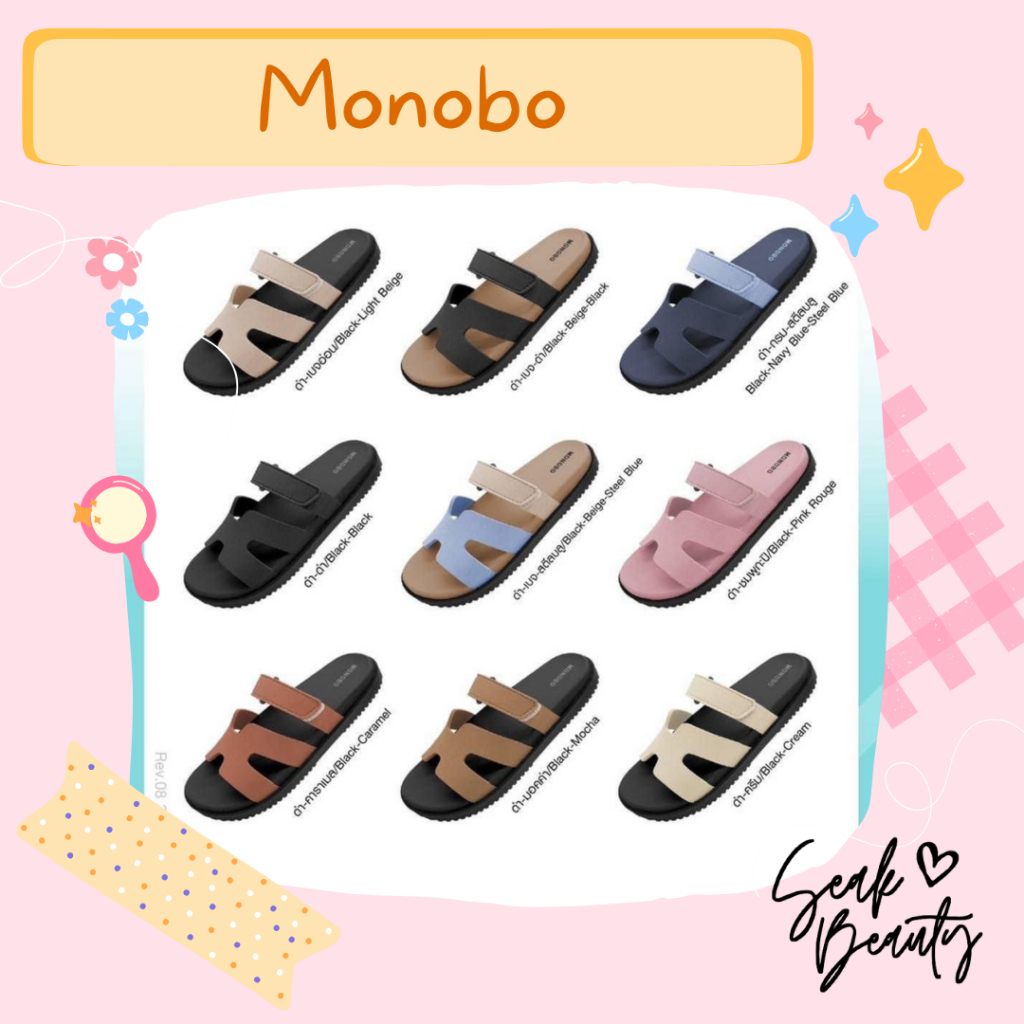 Monobo Zoey Sandals Authentic from Bangkok | Shopee Philippines