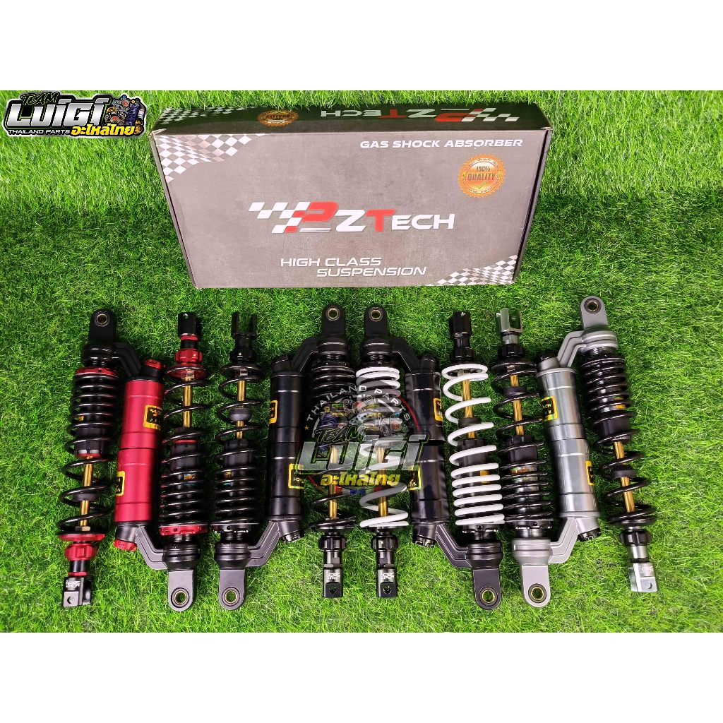 PZ TECH G2-SERIES REAR SHOCK ABSORBER ADJUSTABLE WITH GAS NMAX / AEROX ...
