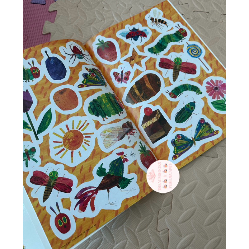 The Very Hungry Caterpillar Sticker Book | Eric Carle (Brand New ...