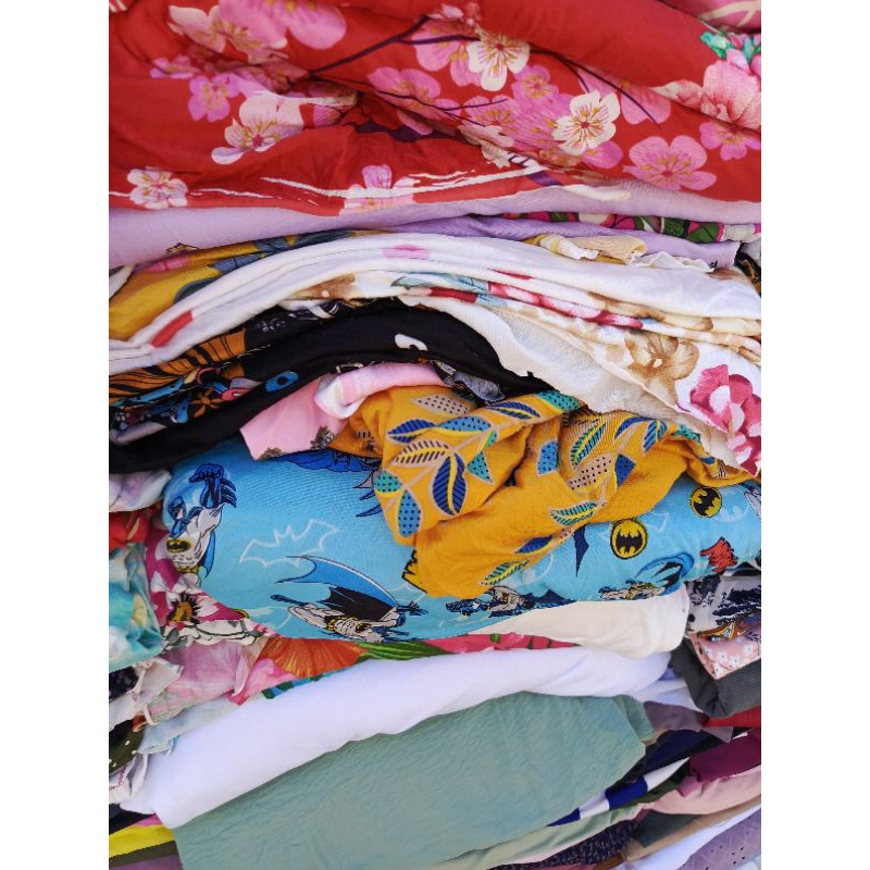Remnants restaso sold perkilo cut 1yards to haft kilo | Shopee Philippines