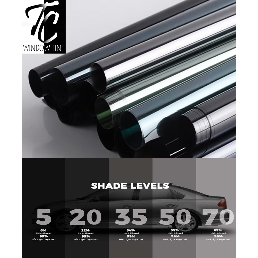 TC WINDOW TINT SETS & PACKAGE REGULAR HIGH HEAT REJECTION AND ...