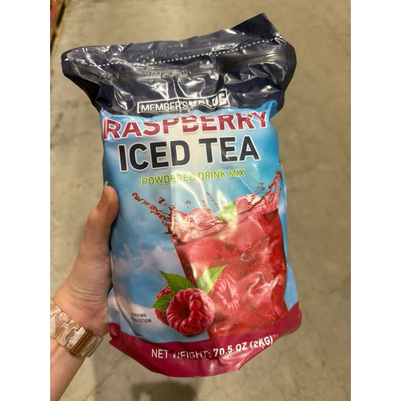 S&R Members Value Raspberry / Lemon Iced Tea 2kg | Shopee Philippines