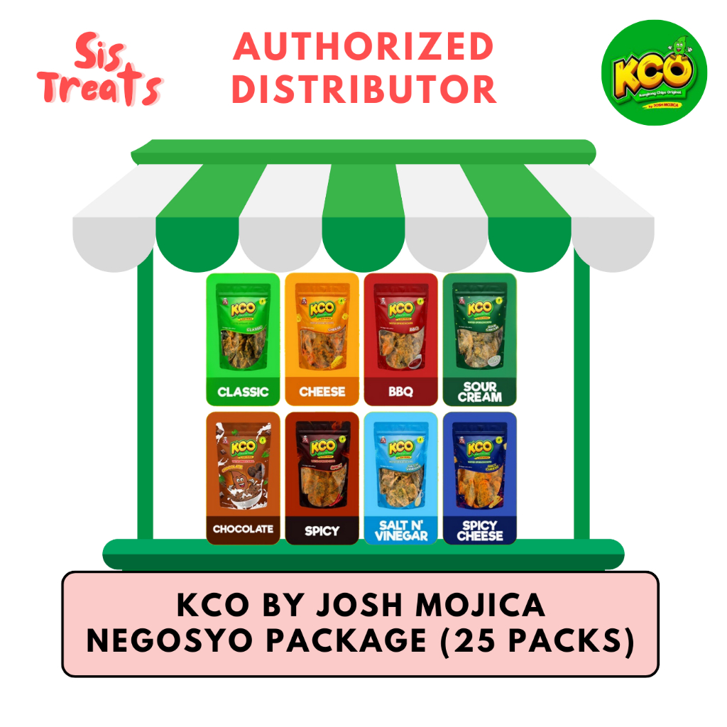KCO BY JOSH MOJICA - 25 PACKS NEGOSYO RESELLER BUNDLE | Shopee Philippines