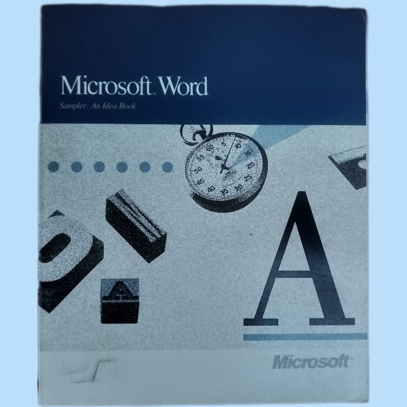 Microsoft Word Sampler: An Idea Book (Preloved) | Shopee Philippines