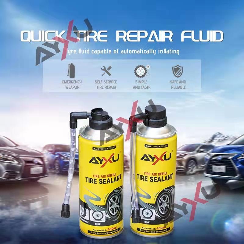 bea 450ml AYXU Quick Tire Repair Fluid Tire Air Refill Tire Sealant ...