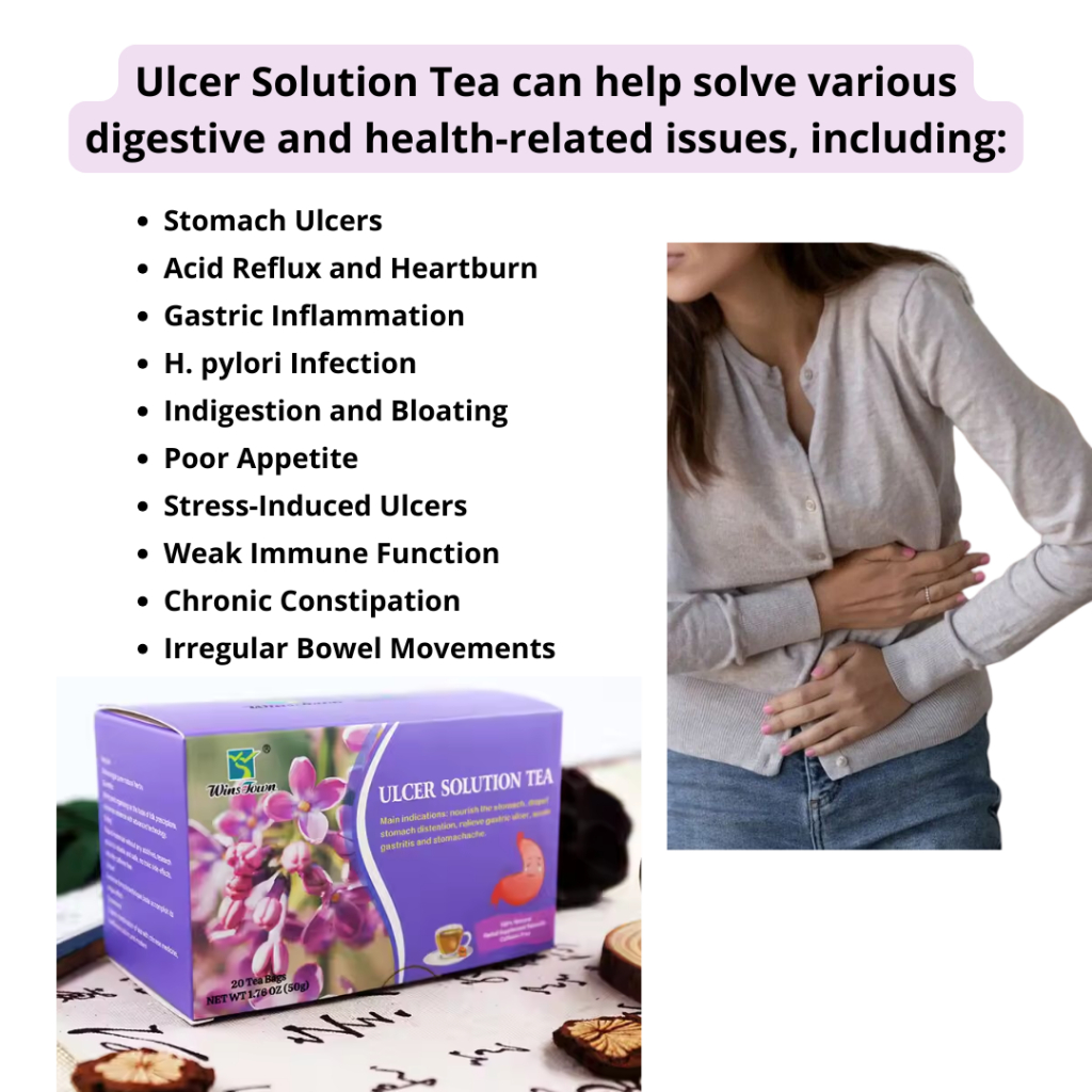 Ulcer Solution Tea Soothes Stomach Ulcers, Acid Reflux, Heartburn ...