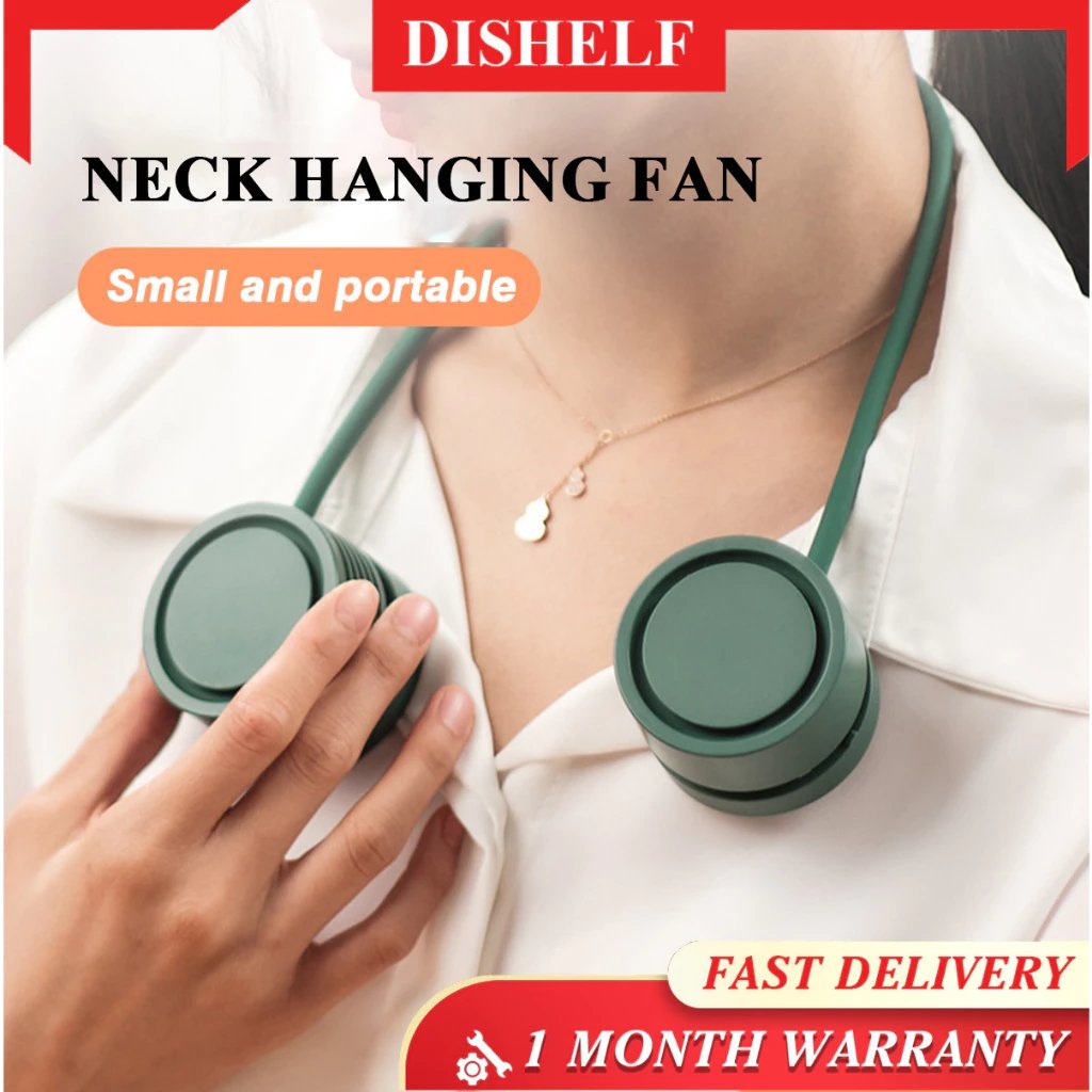 Mini Hanging Neck Fan bladeless fan portable electric head fan ...