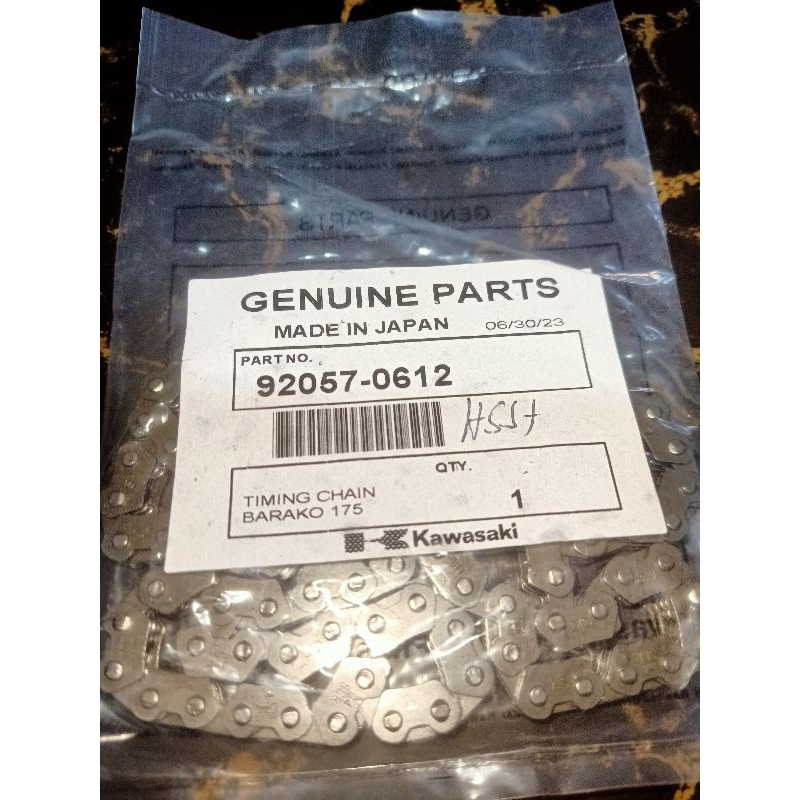Timing chain Kawasaki Barako 1and 2 Genuine parts 92057-0612 | Shopee ...