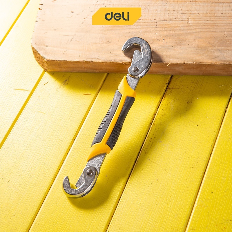 Deli Tool Multi-function Wrench 9-22mm DL932-22 (Yellow) (Piece ...