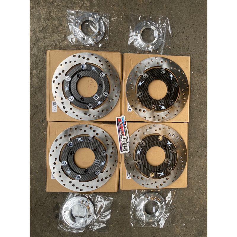 TK Carbon Disc 190mm/220mm With adapter for Wheel Hub | Shopee Philippines