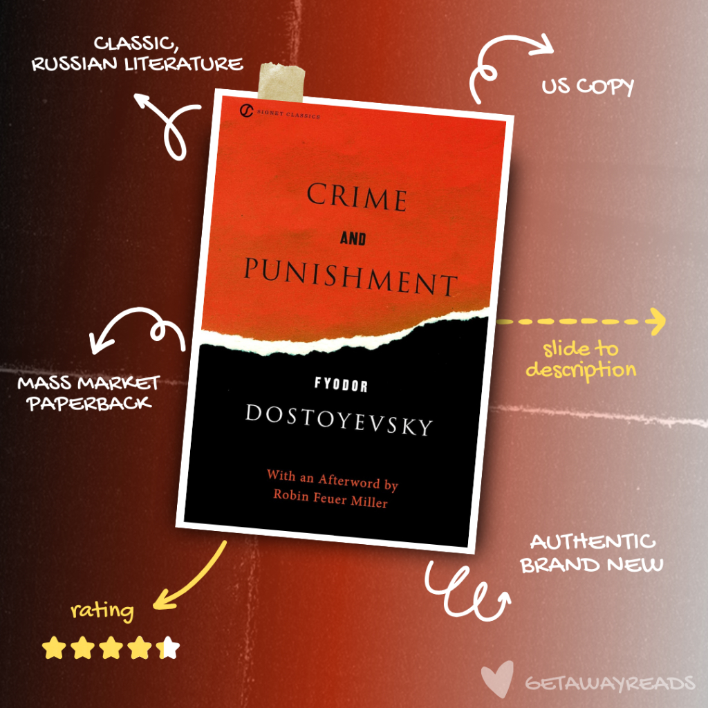 Crime and Punishment (Signet Classics) by Fyodor Dostoyevsky (Mass ...