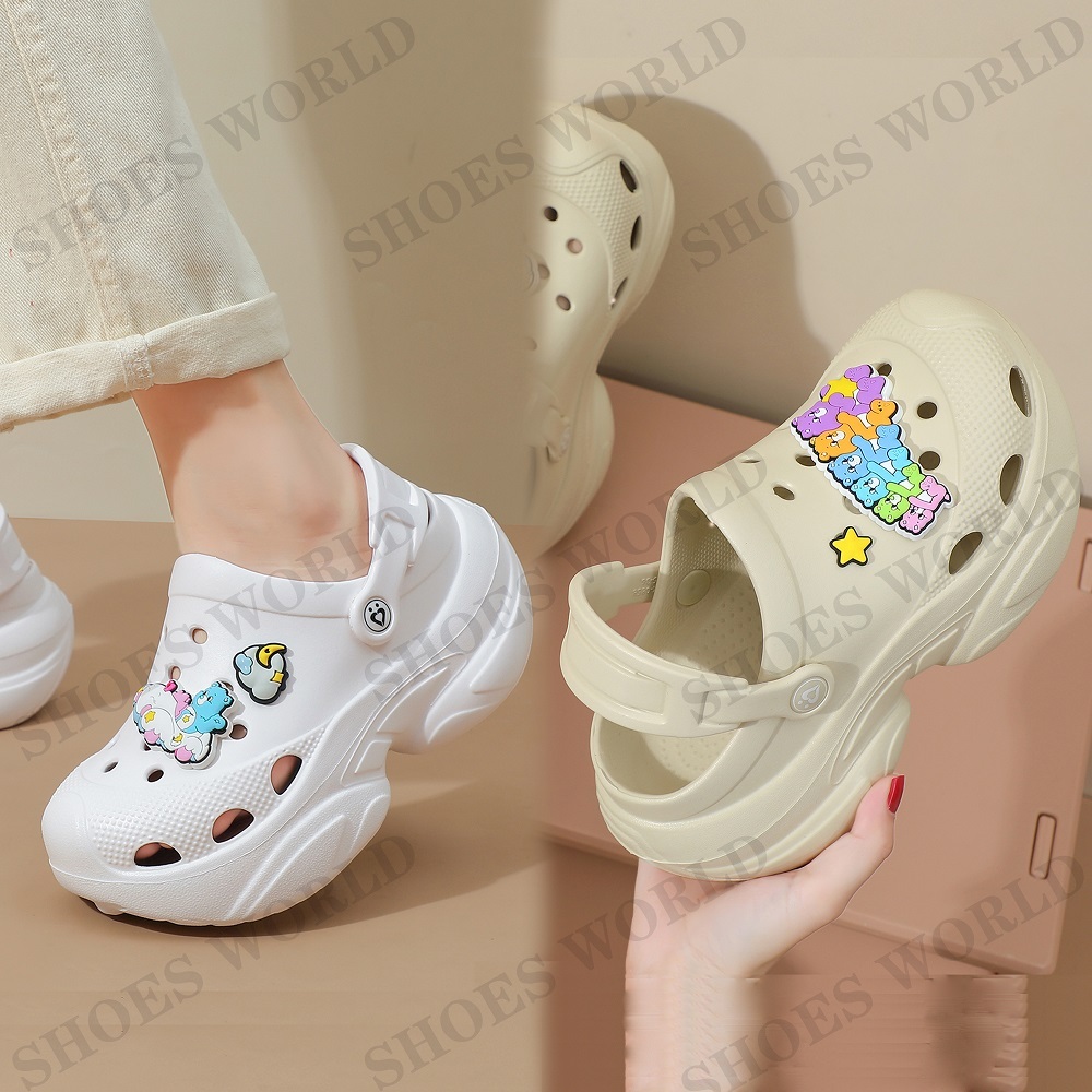 New Bae Clog “Dad Shoes” Thick bottom Fashion Beach Clogs Sandals for ...