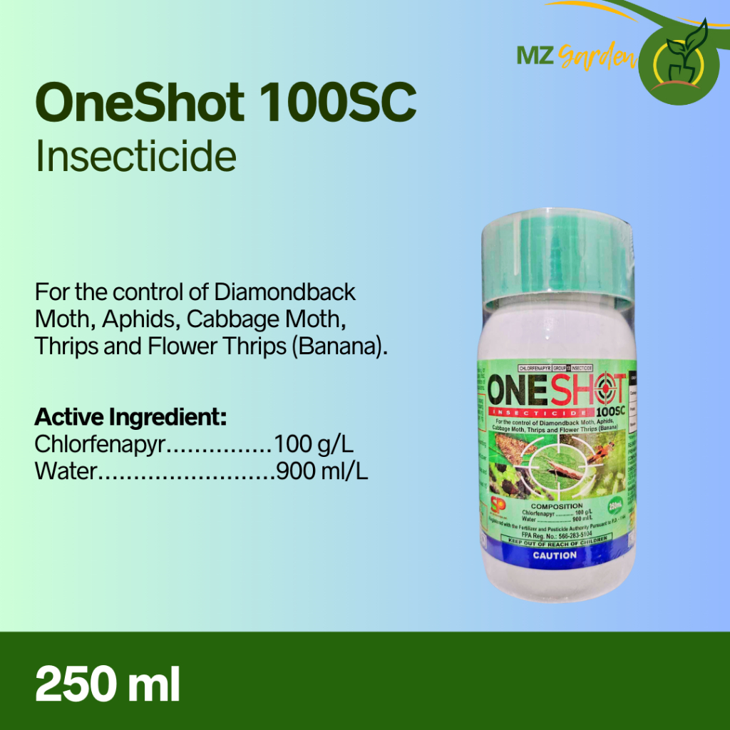 OneShot 100SC Insecticide 250ml by S&P | Shopee Philippines