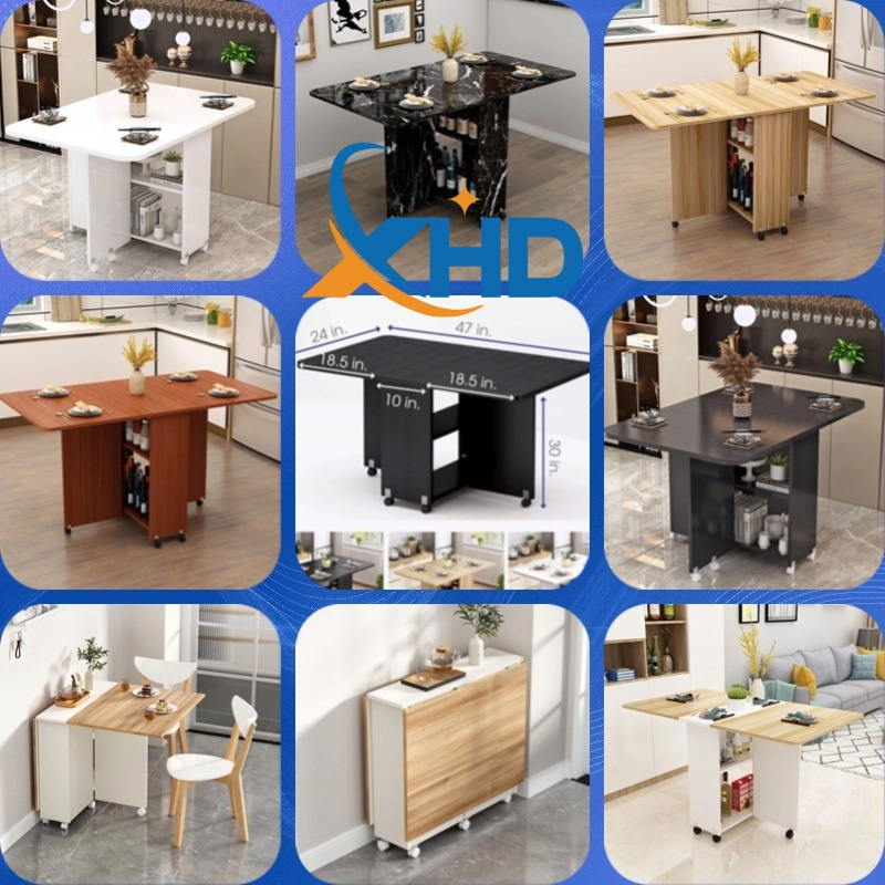 Folding table household small rectangular simple and easy to function ...