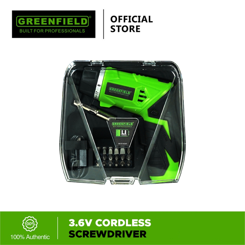Greenfield Cordless Screwdriver 4.8V - Power Tools/Home Improvement ...