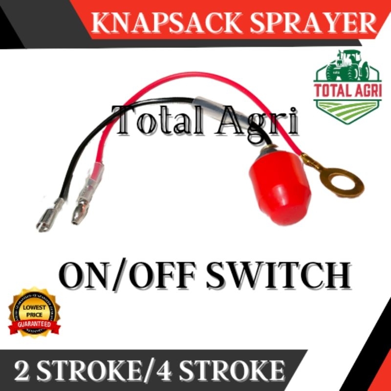 On/Off Switch Button 2 Stroke 4 Stroke Knapsack Power Sprayer | Shopee ...