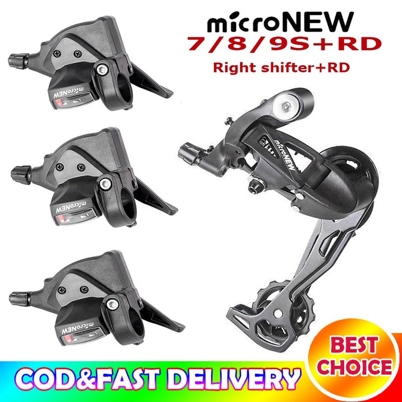 Micronew Fd And Rd Bike MicroNEW 7/8/9 Speed Bike Rear Derailleur