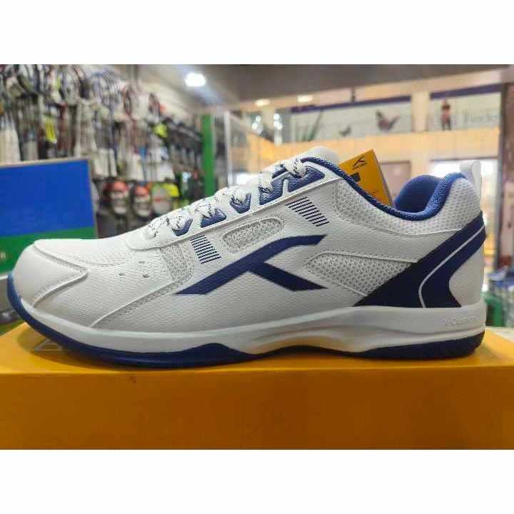 HBFS RAZE WHITE NAVY (BADMINT0N SHOES) | Shopee Philippines