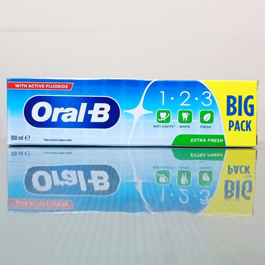 Oral-B 123 Toothpaste with Fluoride 100ml | Shopee Philippines