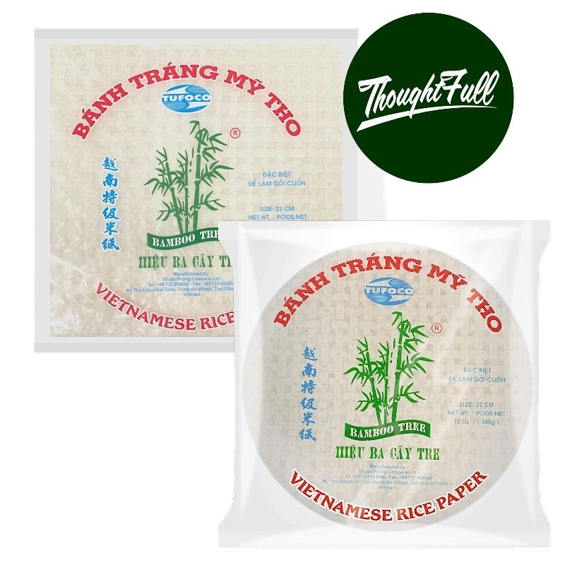 Tufoco Bamboo Tree Rice Paper (Square and Round) (C) | Shopee Philippines