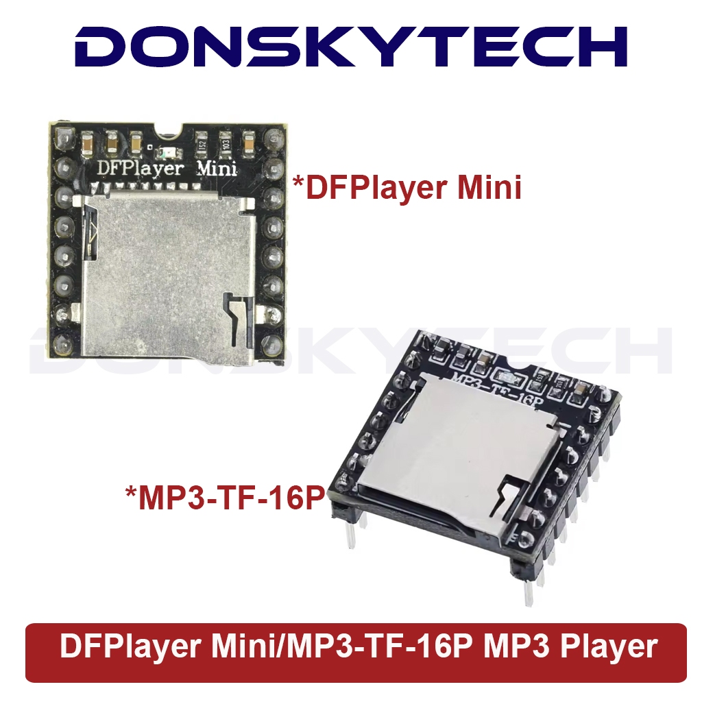 DFPlayer Mini MP3-TF-16P MP3 Module Player MP3TF16P Music Player ...