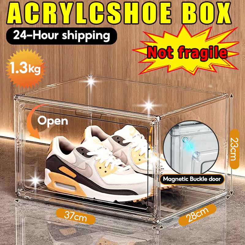 Upgraded Acrylic shoes rack clear shoe box storage cabinet shoe rack ...