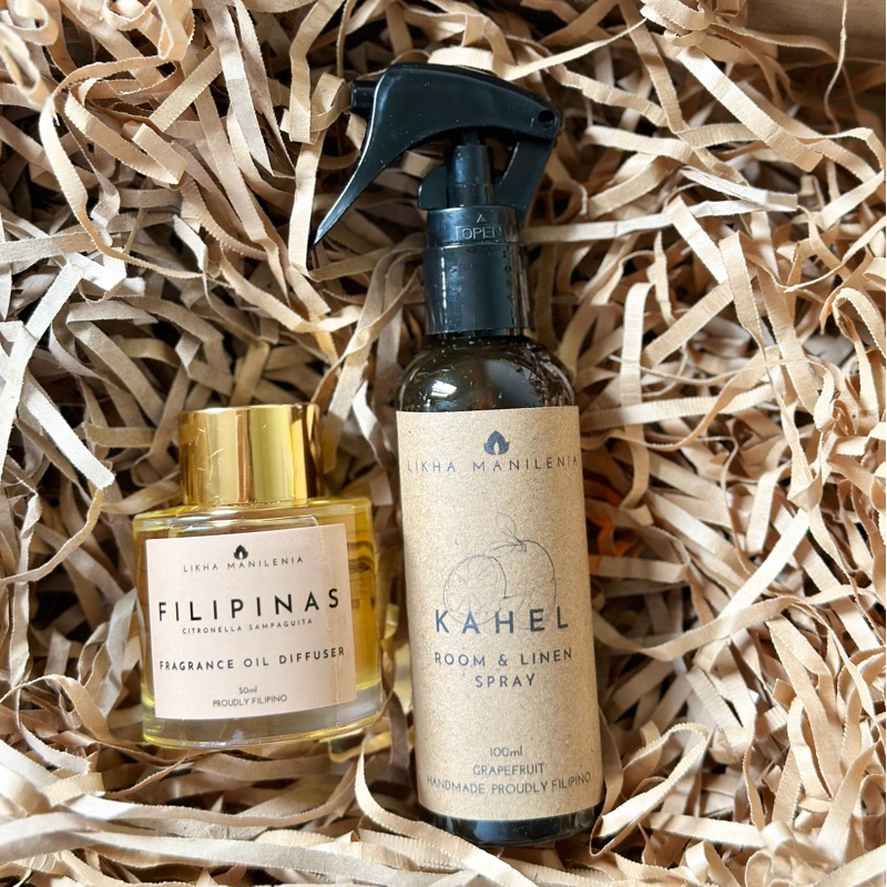 Reed Diffuser + Room & Linen Spray 100ml Gift Box Set for Giveaways ...