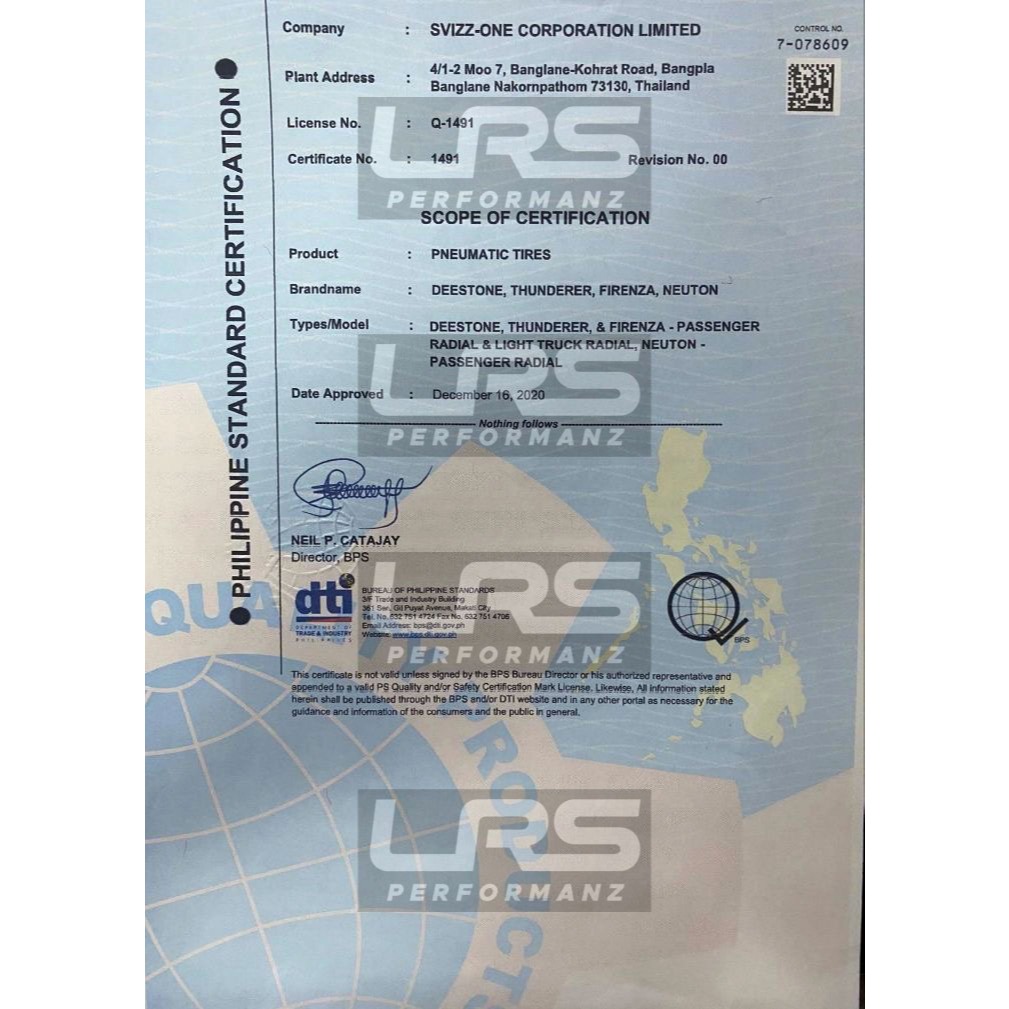 THUNDERER 195/55 R15 85V - MACH II R301 (Thailand made, with free tire ...