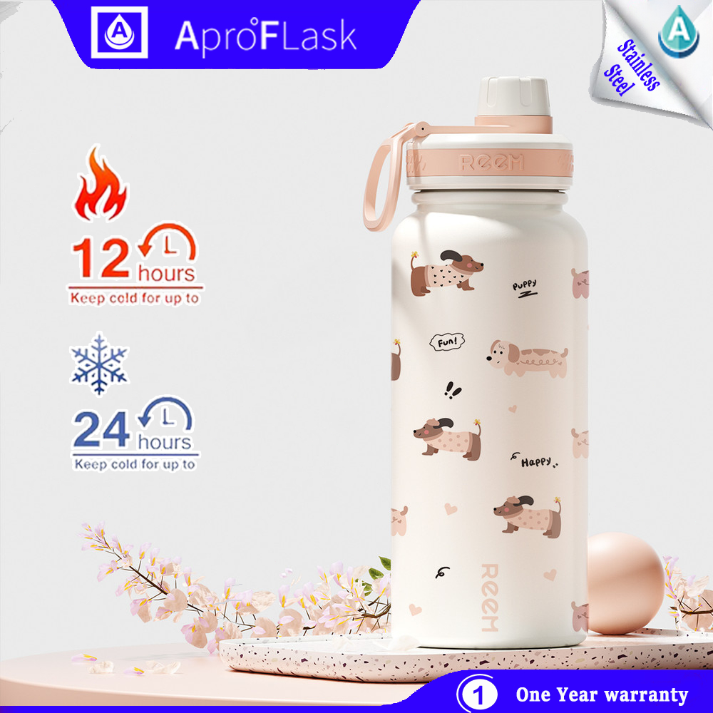 Apro°Flask 22/32/40oz REEM Wide Mouth with Sport Lid Tumbler Hot And ...