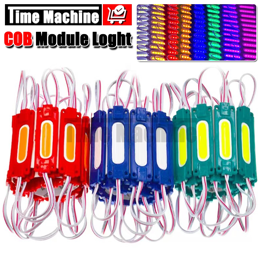 1PC Motorcycle Car New 6 Led Module Light COB 12V Single Bar Waterproof ...