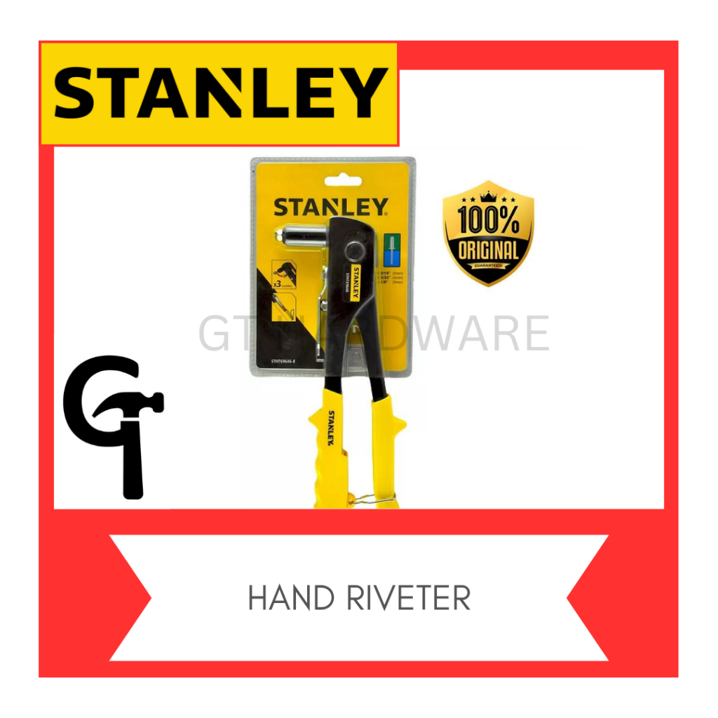 Stanley 69-646-22 Medium Duty Hand Riveter | Shopee Philippines