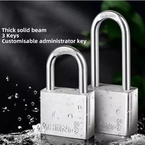Home Padlock 30mm 40mm 50mm 60mm Chrome Plated Padlock Home Security ...