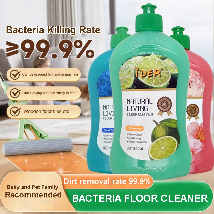Floor Cleaner IDER disinfectant wood tiles floor cleaning 500ml ...