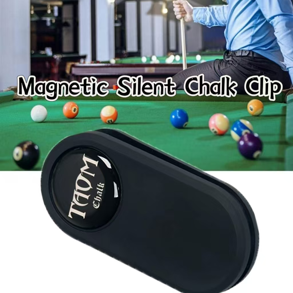 New Style 2 In 1 Magnetic Billiard Chalk Holder Chalk For Both Round ...