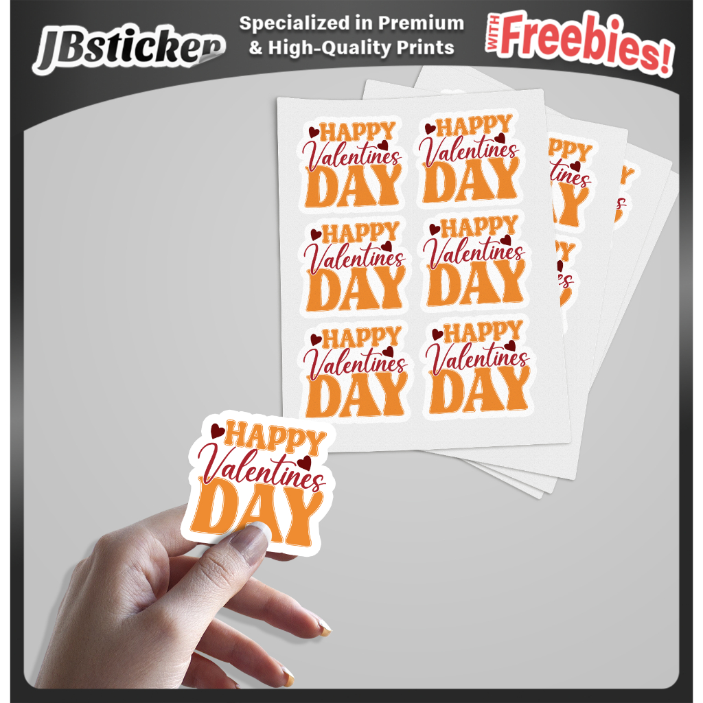 50pcs Happy Valentine's Sticker, Hearts Day Sticker v7 | Shopee Philippines