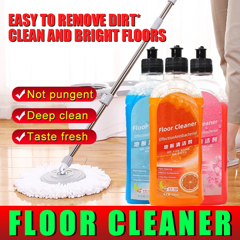Floor Cleaner 500ml 3 Flavors Effective Antibacterial Powerful ...