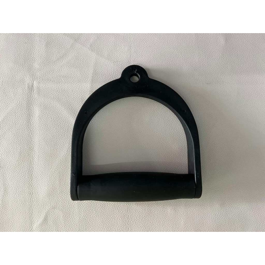 SQUATZ Single D Row Handle: Presa Antiscivolo Per Cavi Da Palestra (acciaio + Gomma)