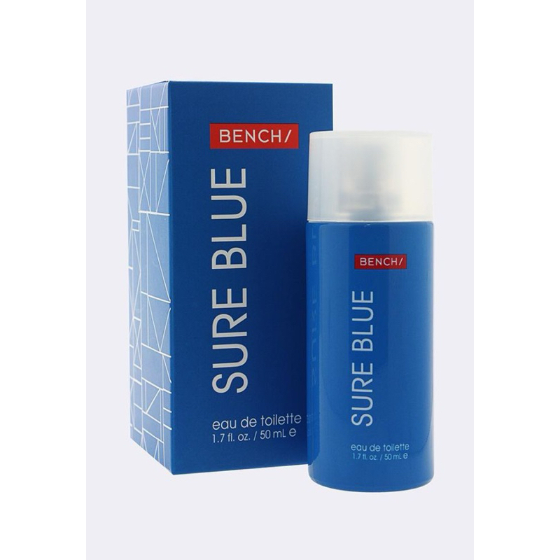 BENCH SURE BLUE EDT 50ML | Shopee Philippines