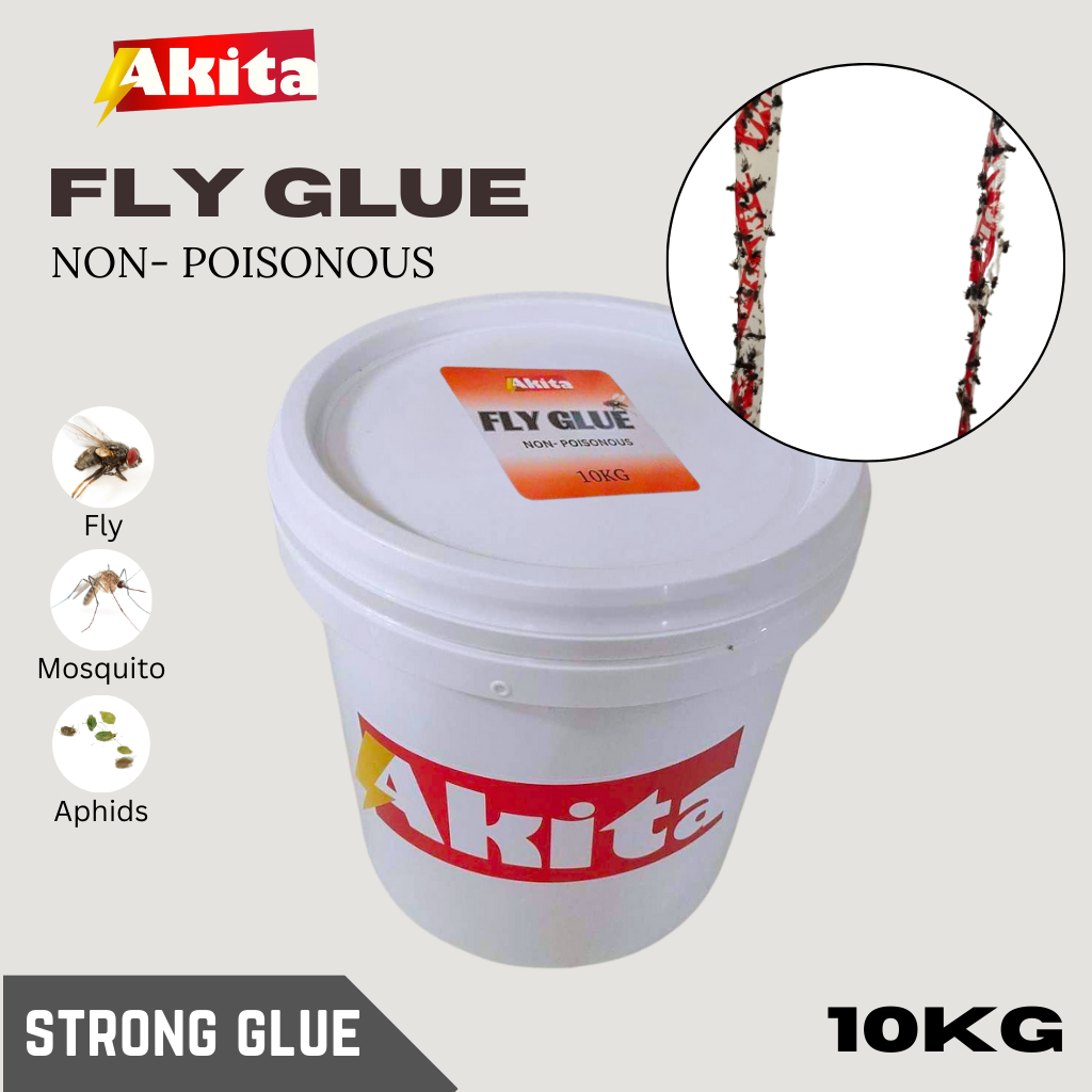 Akita Fly Glue Trap (10kg) Sticky Fly Trap Insect Catcher For Fly ...