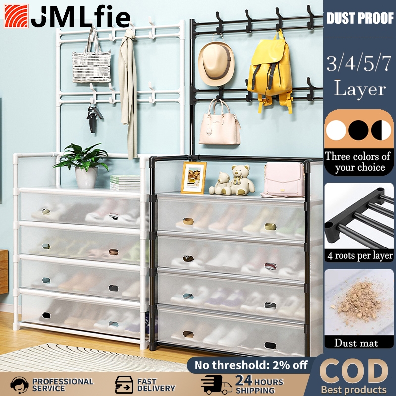 shoe rack/ Tier Stainless Steel Stackable shoe rack organizer with ...