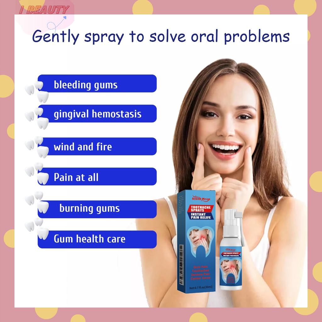 3 Seconds Pain Relief Toothache Spray Fast Pain Relief for adults ...