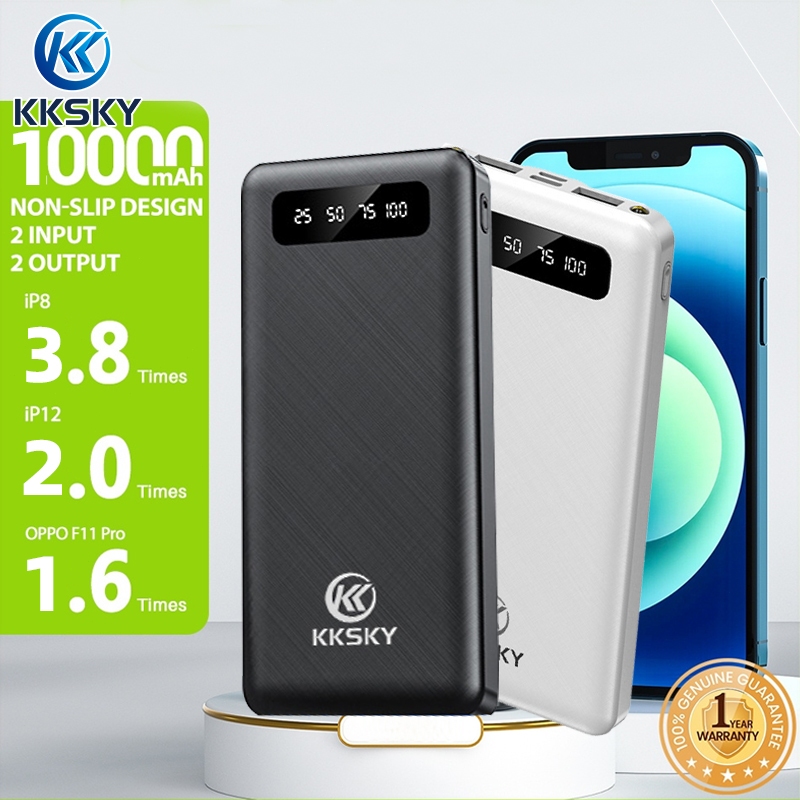 KKSKY Original 10000mAh PowerBank Slim and Portable Fast charging