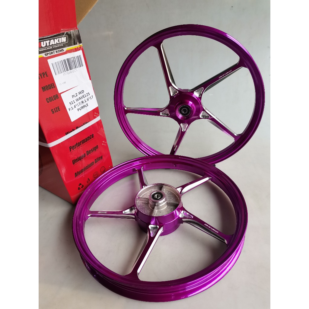 MUTAKIN 511 CNC RB5 Mags For HONDA WAVE 125 XRM 125 Front Disc（Bowl ...