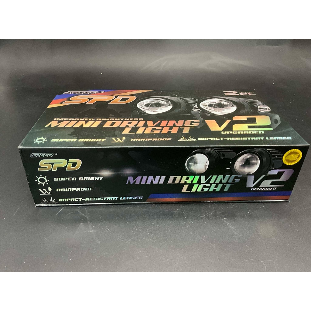 SPD MINI DRIVING LIGHT SET V2 UPGRADED | Shopee Philippines