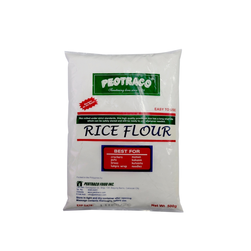 Peotraco Rice Flour 500g | Shopee Philippines
