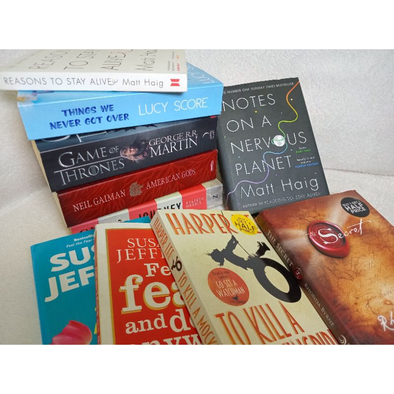 Fiction Books (posting) | Shopee Philippines
