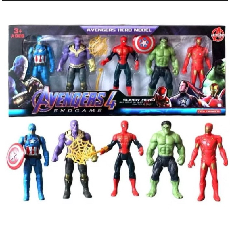 Avengers Hero Model Collectible Figure for Kids | Shopee Philippines