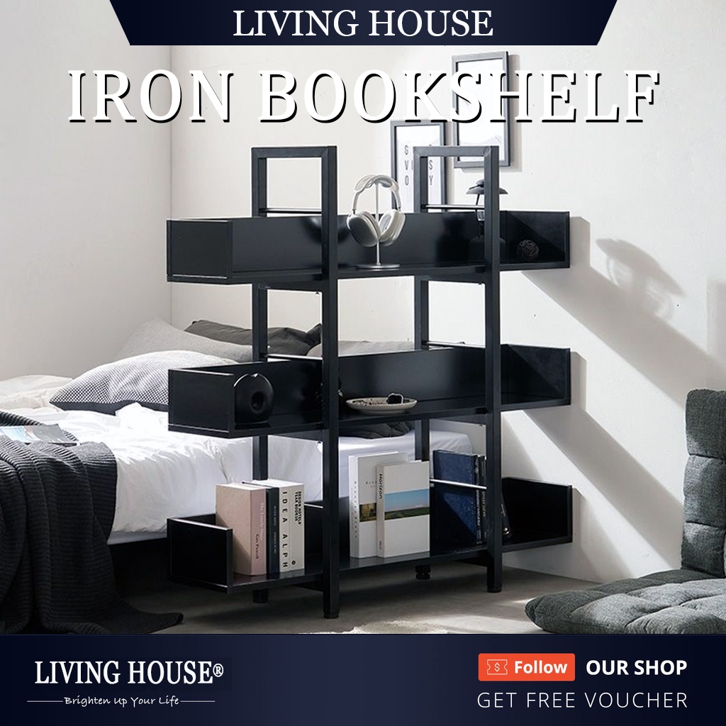 LIVING 5/3 Tier Rack Home Metal Frame High Load-bearing Multi-level ...