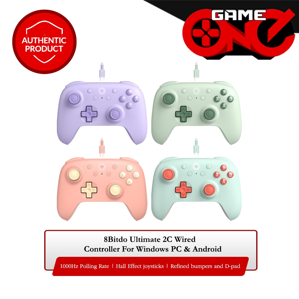 8Bitdo Ultimate 2C Wired Controller for Windows PC & Android | Shopee ...