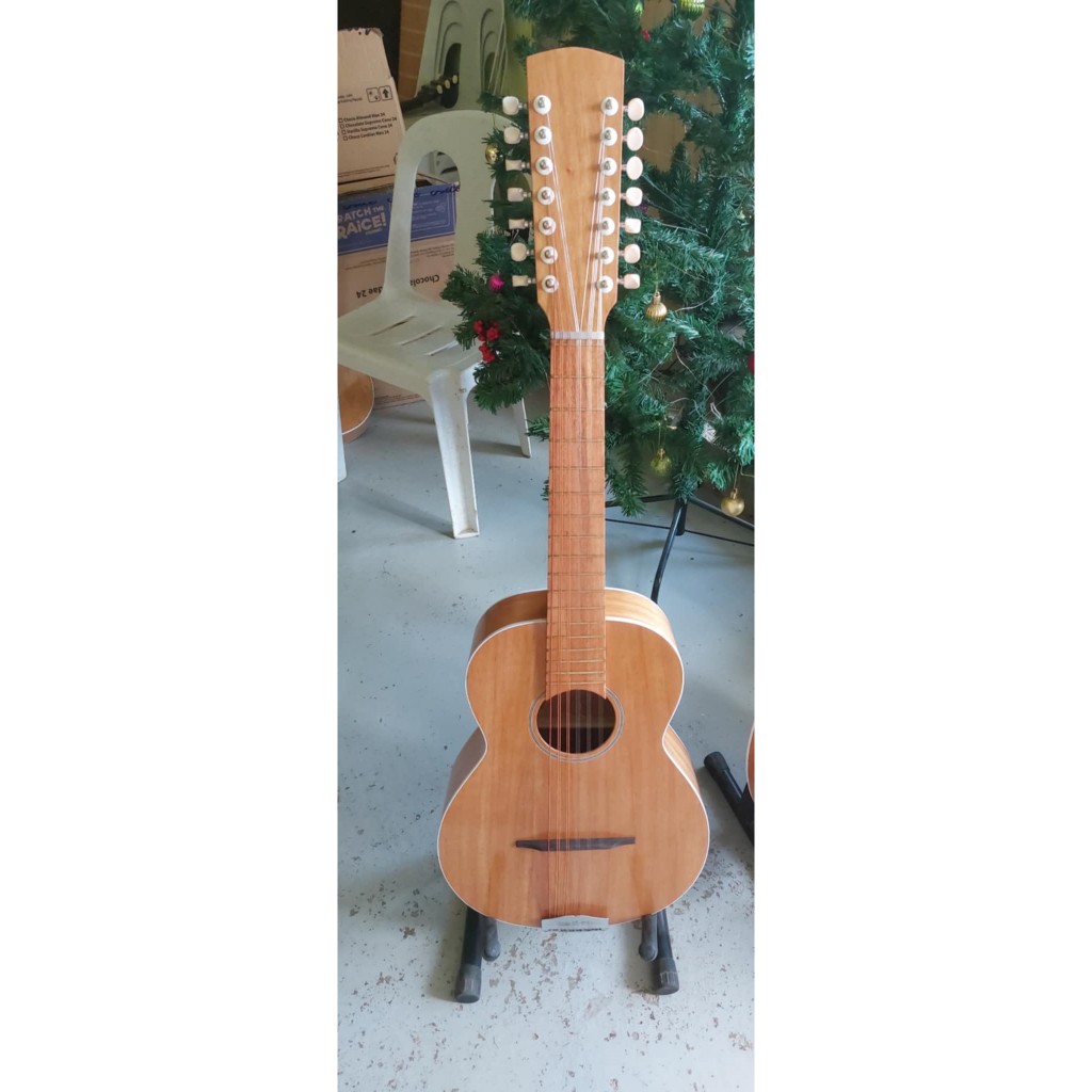 14 Strings Narra Laminate Octavina Installed with Truss Rod for ...